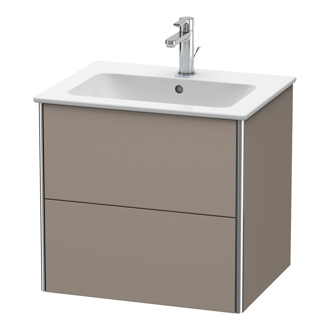 Duravit Waschtischunterschrank XSquare 61x47,8cm, bas. m, 2 Schubk., wandhängend