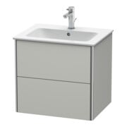 Duravit Waschtischunterschrank XSquare 61x47,8cm, betongr m, 2 Schubk., wandhängend-2