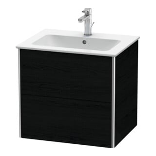 Duravit Waschtischunterschrank XSquare 61x47,8cm, Ei sw, 2 Schubk., wandhängend