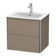Duravit Waschtischunterschrank XSquare 61x47,8cm, lei, 2 Schubk., wandhängend-2