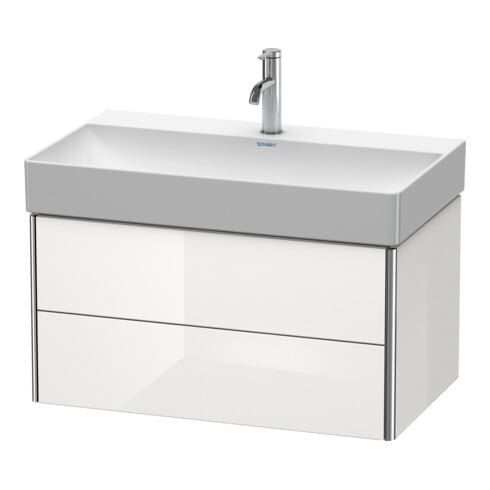 Duravit Waschtischunterschrank XSquare 78,4x46cm, bas. m, 2 Schubk., wandhängend
