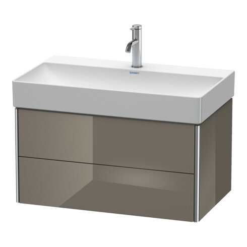 Duravit Waschtischunterschrank XSquare 78,4x46cm, f Gr hgl, 2 Schubk., wandhängend