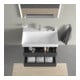 Duravit Waschtischunterschrank XSquare 78,4x46cm, graph m, 2 Schubk., wandhängend
