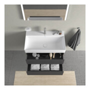 Duravit Waschtischunterschrank XSquare 78,4x46cm, graph m, 2 Schubk., wandhängend-5