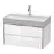 Duravit Waschtischunterschrank XSquare 78,4x46cm, lei, 2 Schubk., wandhängend-1