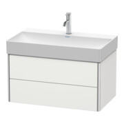 Duravit Waschtischunterschrank XSquare 78,4x46cm, No w s-matt, 2 Schubk., wandhängend-2