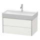 Duravit Waschtischunterschrank XSquare 78,4x46cm, No w s-matt, 2 Schubk., wandhängend-4