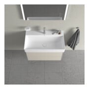 Duravit Waschtischunterschrank XSquare 78,4x46cm, Tau, 2 Schubk., wandhängend-5