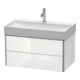 Duravit Waschtischunterschrank XSquare 78,4x46cm, we hgl, 2 Schubk., wandhängend-2