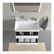 Duravit Waschtischunterschrank XSquare 78,4x46cm, we m, 2 Schubk., wandhängend-4