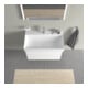 Duravit Waschtischunterschrank XSquare 78,4x46cm, we m, 2 Schubk., wandhängend