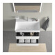 Duravit Waschtischunterschrank XSquare 78,4x46cm, we m, 2 Schubk., wandhängend
