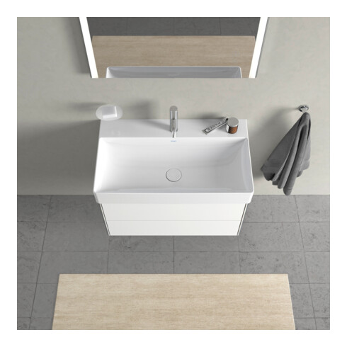Duravit Waschtischunterschrank XSquare 78,4x46cm, we m, 2 Schubk., wandhängend