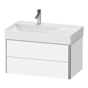 Duravit Waschtischunterschrank XSquare 78,4x46x39,7cm, 2 La, B l, wd, we matt