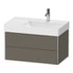 Duravit Waschtischunterschrank XSquare 78,4x46x39,7cm, 2 La, B r, wd, f G m