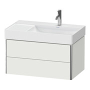 Duravit Waschtischunterschrank XSquare 78,4x46x39,7cm, 2 La, B r, wd, No w m-2