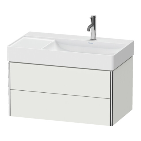 Duravit Waschtischunterschrank XSquare 78,4x46x39,7cm, 2 La, B r, wd, No w m