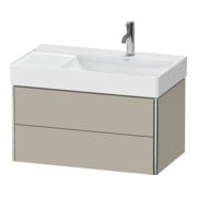 Duravit Waschtischunterschrank XSquare 78,4x46x39,7cm, 2 La, B r, wd, T s-matt-2