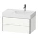 Duravit Waschtischunterschrank XSquare 78,4x46x39,7cm, 2 La, B r, wd, we s-matt-2