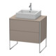 Duravit Waschtischunterschrank XSquare 80x54,8cm, ba m, f Kons, 2 Ausz., steh.-1