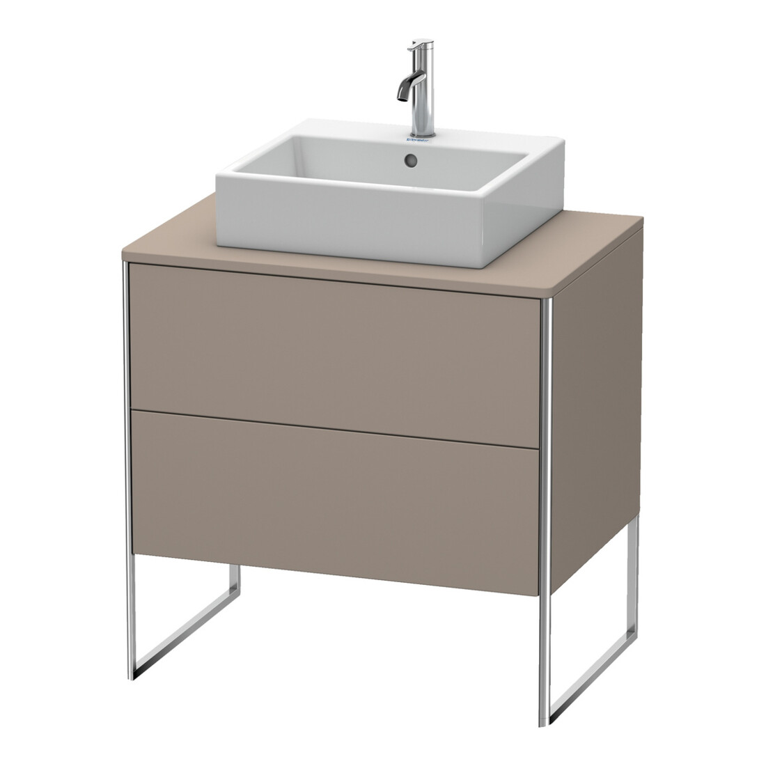 Duravit Waschtischunterschrank XSquare 80x54,8cm, ba m, f Kons, 2 Ausz., steh.