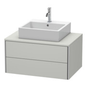 Duravit Waschtischunterschrank XSquare 80x54,8cm, bg m, f Kons., 2 La, wandhängend