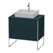 Duravit Waschtischunterschrank XSquare 80x54,8cm, bl m, f Kons, 2 Ausz., steh.