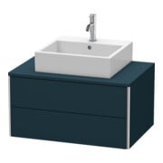 Duravit Waschtischunterschrank XSquare 80x54,8cm, bl m, f Kons., 2 La, wandhängend