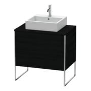Duravit Waschtischunterschrank XSquare 80x54,8cm, Ei sw, f Kons, 2 Ausz., steh.