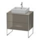 Duravit Waschtischunterschrank XSquare 80x54,8cm, f G g, f Kons, 2 Ausz., steh.-1