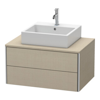Duravit Waschtischunterschrank XSquare 80x54,8cm, lei, f Kons., 2 La, wandhängend