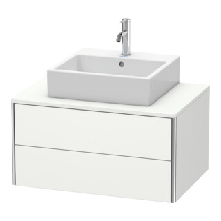 Duravit Waschtischunterschrank XSquare 80x54,8cm, No w m, f Kons., 2 La, wandhängend