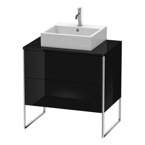 Duravit Waschtischunterschrank XSquare 80x54,8cm, s hgl, f Kons, 2 Ausz., steh.