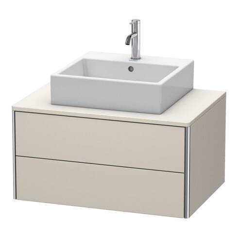 Duravit Waschtischunterschrank XSquare 80x54,8cm, T, f Kons., 2 Schubk., wandhängend