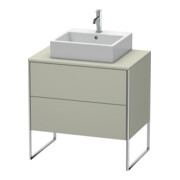 Duravit Waschtischunterschrank XSquare 80x54,8cm, T m, f Kons, 2 Ausz., steh.