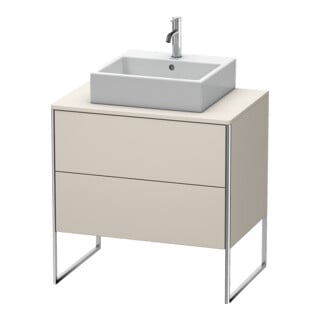 Duravit Waschtischunterschrank XSquare 80x54,8cm, T matt, f K, 2 Ausz., steh.