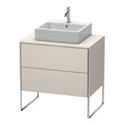 Duravit Waschtischunterschrank XSquare 80x54,8cm, T matt, f K, 2 Ausz., steh.