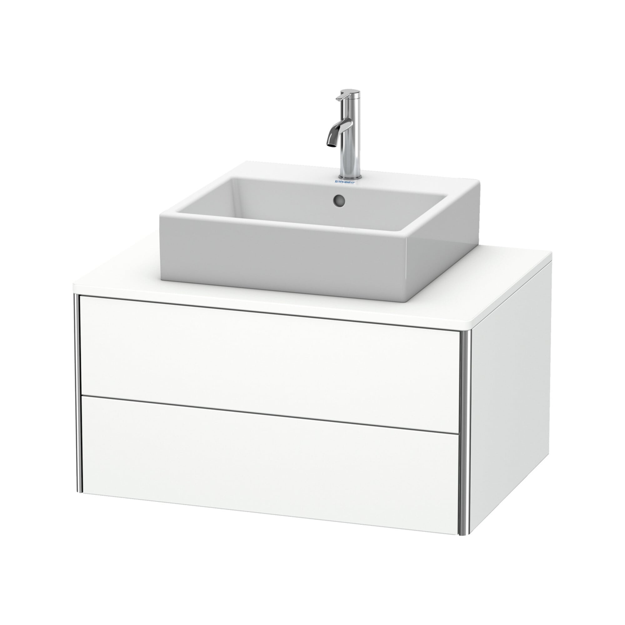 Duravit Waschtischunterschrank XSquare 80x54,8cm, w m, f Kons., 2 La, wandhängend