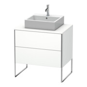 Duravit Waschtischunterschrank XSquare 80x54,8cm, w matt, f K, 2 Ausz., steh.