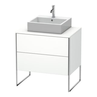 Duravit Waschtischunterschrank XSquare 80x54,8cm, we m, f Kons, 2 Ausz., steh.