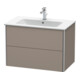 Duravit Waschtischunterschrank XSquare 81x47,8cm, bas. m, 2 Schubk., wandhängend-2