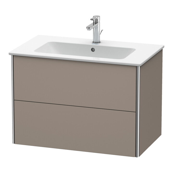 Duravit Waschtischunterschrank XSquare 81x47,8cm, bas. m, 2 Schubk., wandhängend