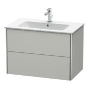 Duravit Waschtischunterschrank XSquare 81x47,8cm, betongr m, 2 Schubk., wandhängend-2