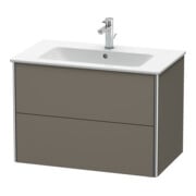 Duravit Waschtischunterschrank XSquare 81x47,8cm, f Gr s-matt, 2 Schubk., wandhängend-2
