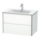 Duravit Waschtischunterschrank XSquare 81x47,8cm, we matt, 2 Schubk., wandhängend-1