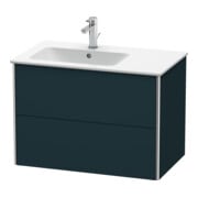 Duravit Waschtischunterschrank XSquare 81x47,8x56cm, 2 La, B l, wd, blau s-matt-2