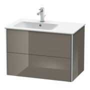 Duravit Waschtischunterschrank XSquare 81x47,8x56cm, 2 La, B l, wd, f Gr hgl-5