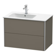 Duravit Waschtischunterschrank XSquare 81x47,8x56cm, 2 La, B l, wd, f Gr s-matt-2