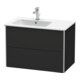 Duravit Waschtischunterschrank XSquare 81x47,8x56cm, 2 La, B l, wd, graph matt-1