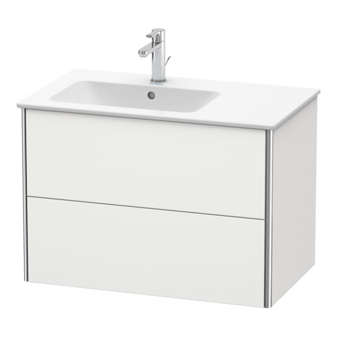 Duravit Waschtischunterschrank XSquare 81x47,8x56cm, 2 La, B l, wd, No w s-matt